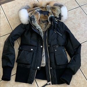 Nicole Benisti Fur Lined Puffer Coat- xs